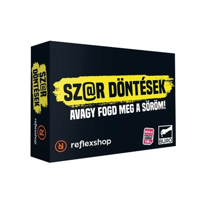 SZ@R DÖNTÉSEK TÁRSASJÁTÉK