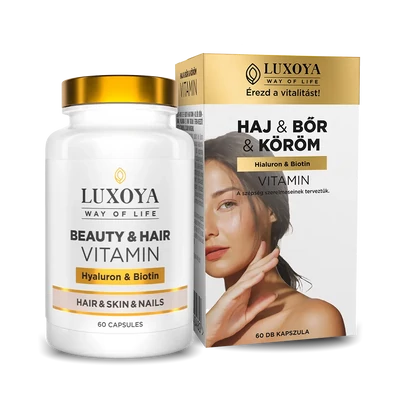 BEAUTY & HAIR VITAMIN - HAJ & BŐR & KÖRÖM VITAMIN 60 db