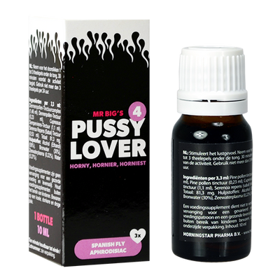 THE BIG 4: PUSSY LOVER - 10 ML