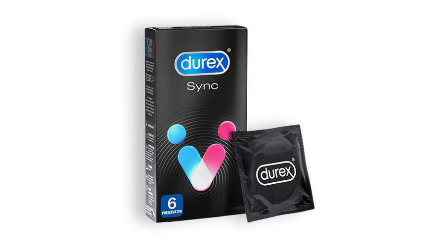 DUREX SYNC KORAI MEGÖMLÉS ELLENI ÓVSZER - 6 DB