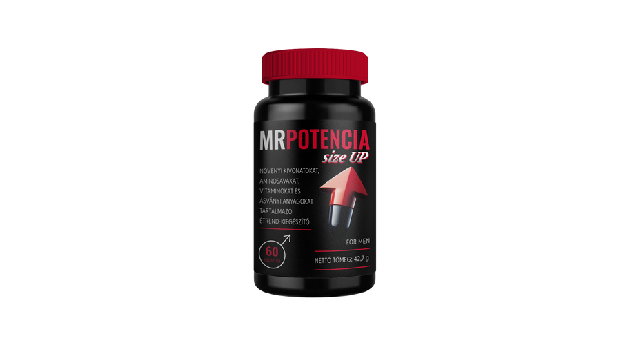 !!! MRPOTENCIA SIZE UP pénisz méret növelő - 60 DB !!! MRPOTENCIA SIZE UP pénisz méret növelő - 60 DB