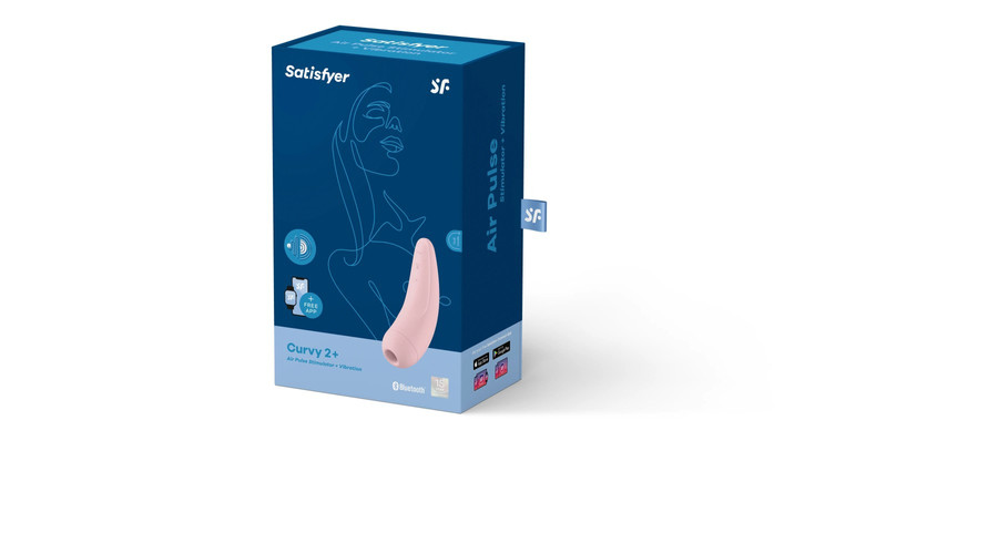 SATISFYER CURVY 2+ (PINK)