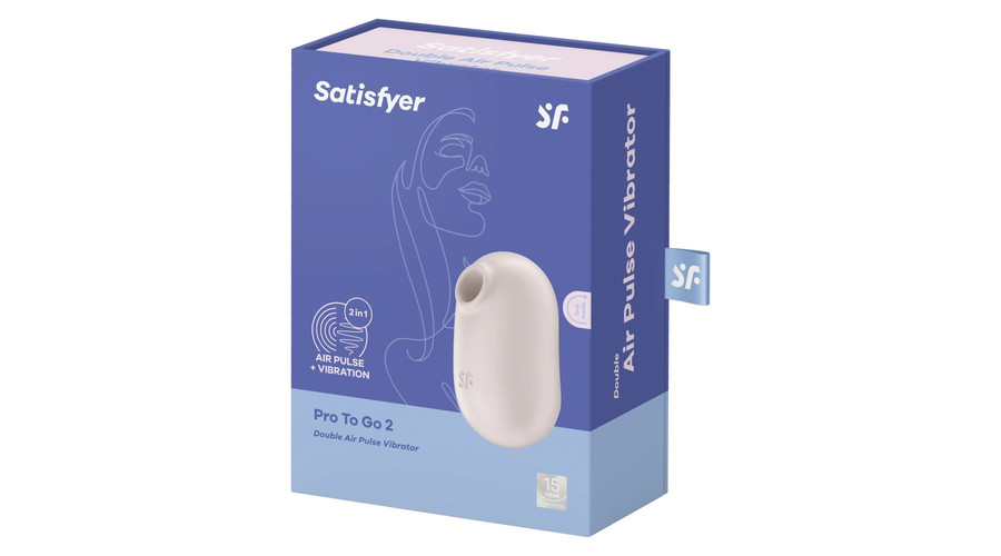 SATISFYER PRO TO GO 2 BEIGE