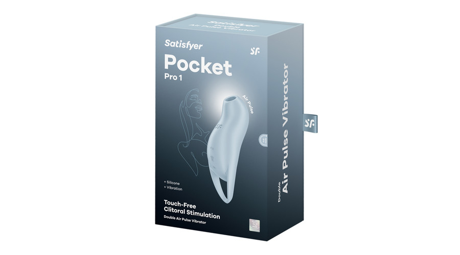 SATISFYER POCKET PRO 1 BLUE