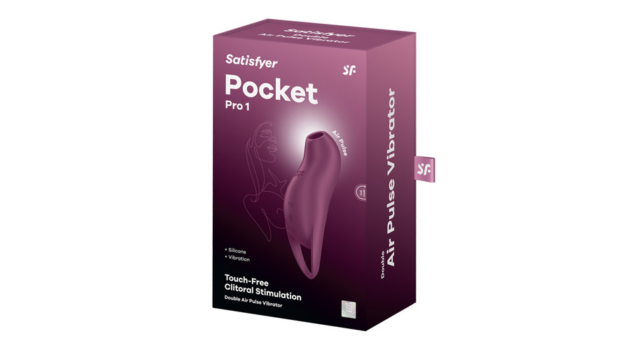 SATISFYER POCKET PRO 1 PURPLE