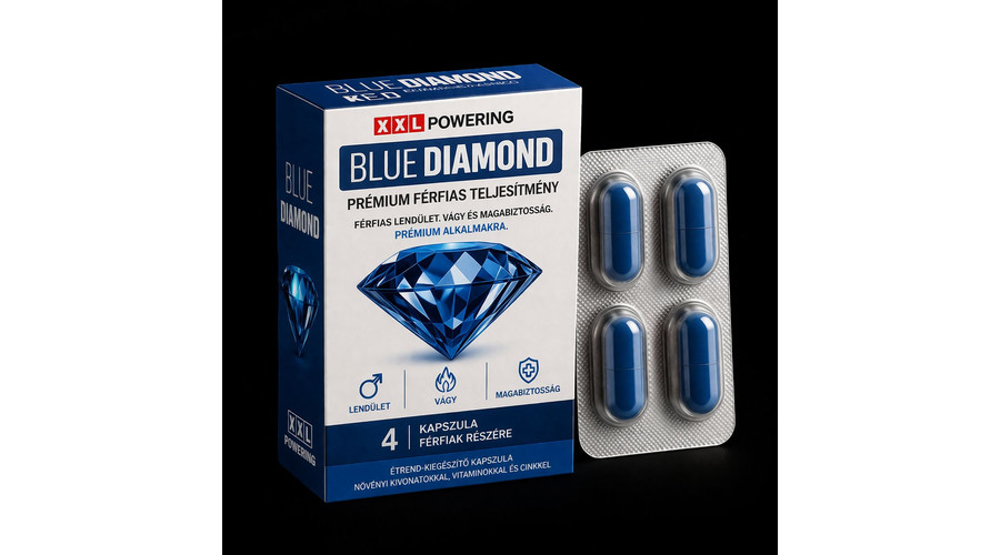 BLUE DIAMOND by XXL POWERING prémium teljesítmény - 4 DB BLUE DIAMOND by XXL POWERING prémium teljesítmény - 4 DB