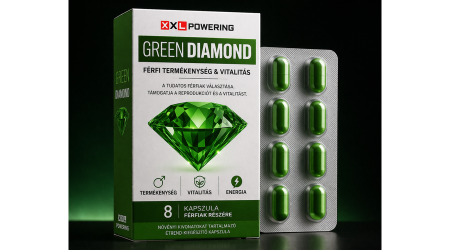 GREEN DIAMOND by XXL POWERING - 8 DB