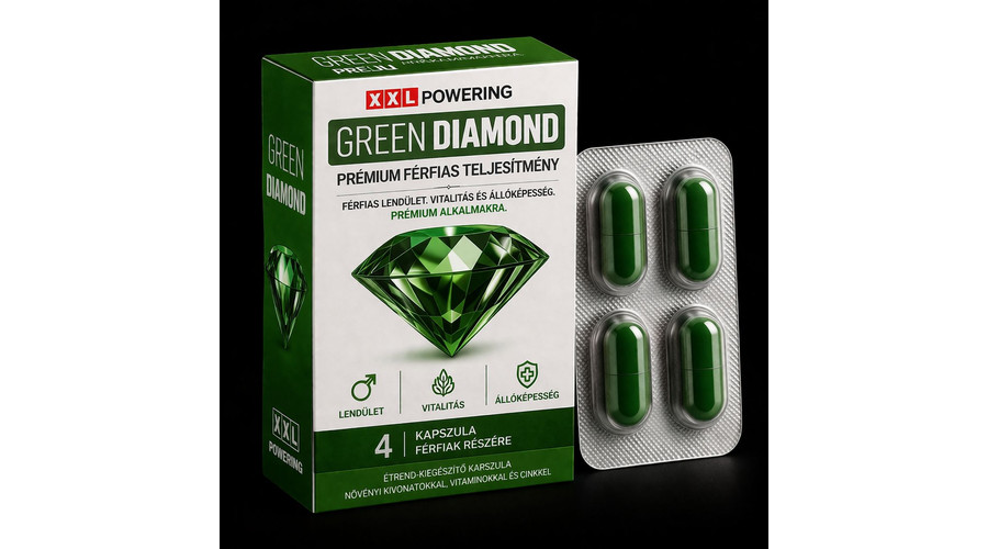 GREEN DIAMOND by XXL POWERING - 4 DB