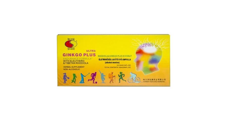 SUN MOON GINKGO BILOBA KIVONAT AMPULLA - 10X10ML SUN MOON GINKGO BILOBA KIVONAT AMPULLA - 10X10ML
