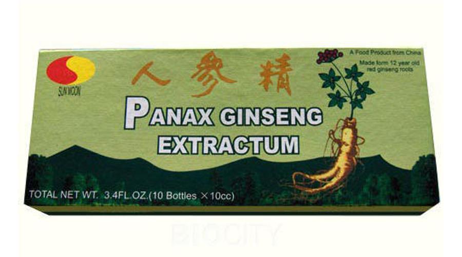 SUN MOON PANAX GINSENG EXTRACTUM - 10X10ML SUN MOON PANAX GINSENG EXTRACTUM - 10X10ML