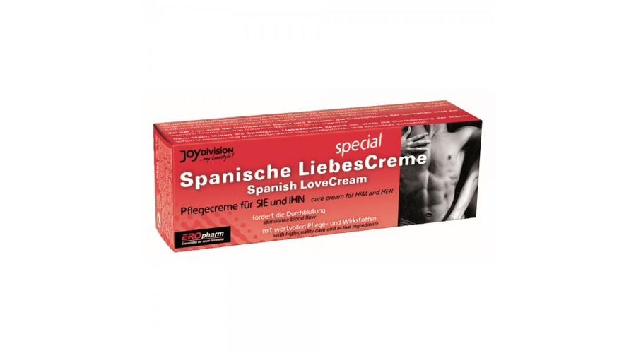 EROPHARM - DIE SPANISCHE LIEBESCREME SPEZIAL - The Spanish LoveCream - 40 ML EROPHARM - DIE SPANISCHE LIEBESCREME SPEZIAL - The Spanish LoveCream - 40 ML