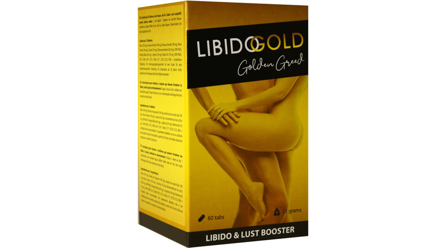 LIBIDO GOLD GOLDEN GREED - 60 DB LIBIDO GOLD GOLDEN GREED - 60 DB