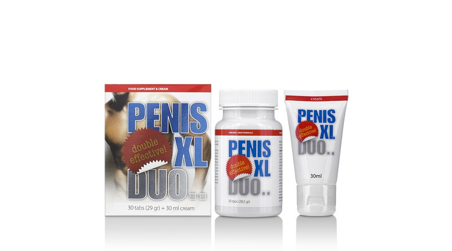 PENIS XL DUO - 30 DB + 30 ML PENIS XL DUO - 30 DB + 30 ML