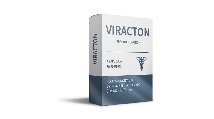 VIRACTON - 4 DB-OS GYÓGYSZERTÁRI POTENCIANÖVELŐ VIRACTON - 4 DB-OS GYÓGYSZERTÁRI POTENCIANÖVELŐ