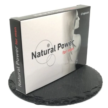 NATURAL POWER FOR MEN - 6 DB