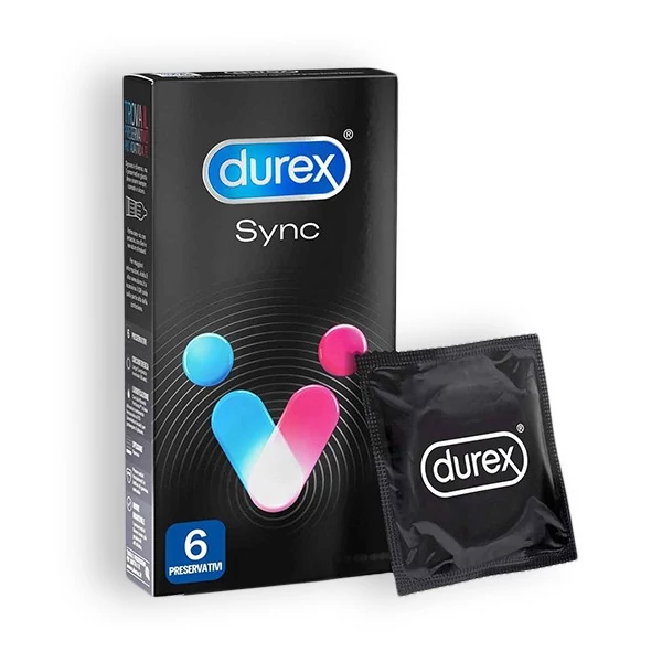 DUREX SYNC KORAI MEGÖMLÉS ELLENI ÓVSZER - 6 DB