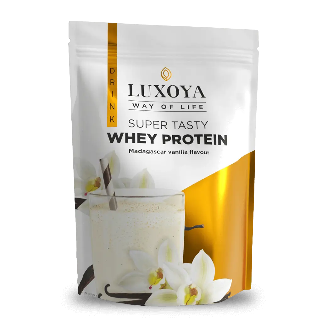 SUPER TASTY WHEY PROTEIN - PRÉMIUM FEHÉRJE ITALPOR 450 g DOY - Madagaszkári vanília ízű