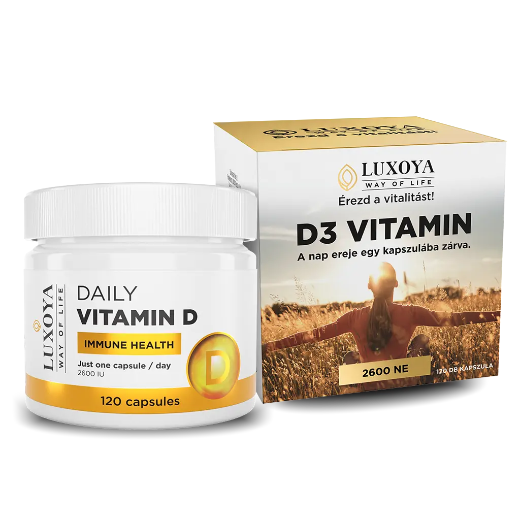 DAILY VITAMIN D - D3-VITAMIN 120 db