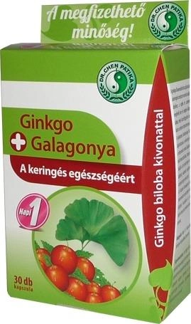 DR.CHEN GINKGO+GALAGONYA KAPSZULA - 30 DB